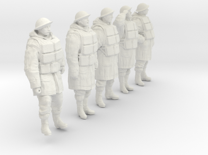 1/24 Royal Navy D-Coat+Lifevst Set203-1 3d printed 