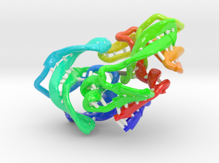 HIV Protease 3d printed