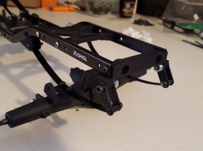 SCX10 Rear Leaf Spring Combo 3d printed 