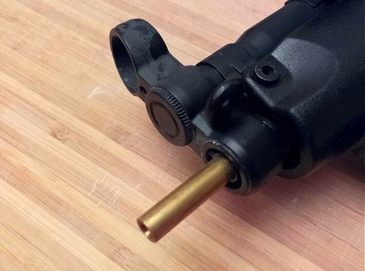 14mm- Muzzle Adapter for MP5 Front Iron Sight 3d printed 