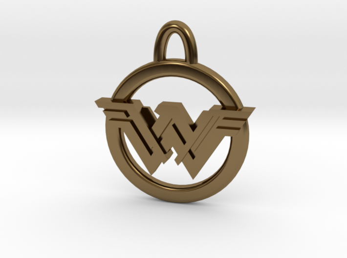 Wonder Woman pendant 3d printed