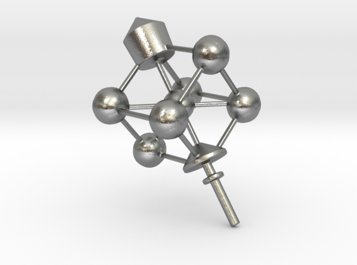 Dreidel Crystal Structure 3d printed