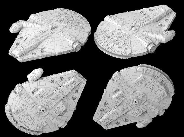 YT-1300 &quot;Star of Tion&quot; (1/270) 3d printed