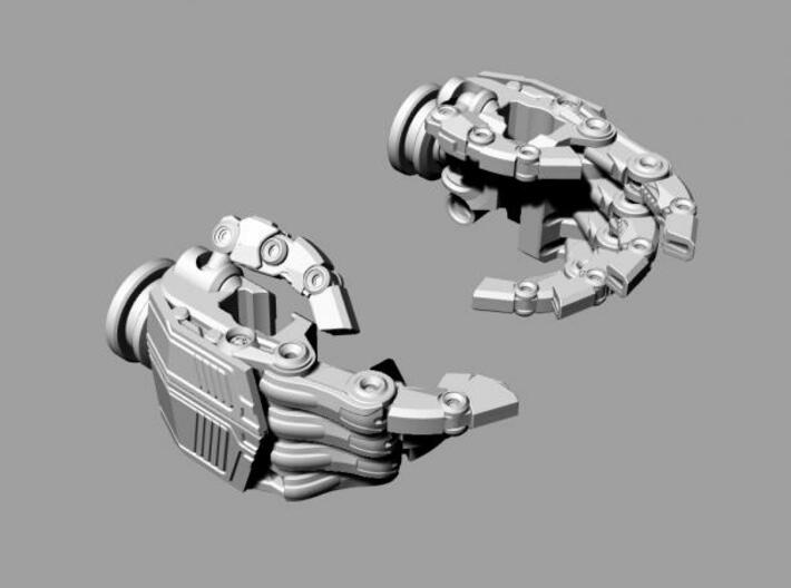 ROTF Leader Optimus Prime hands (movie acc.) 3d printed