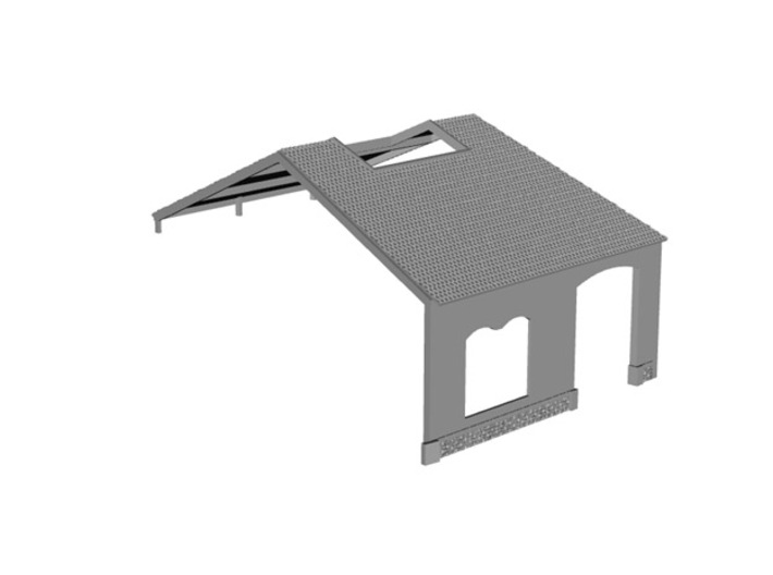 NRot12 - Railway roundhouse 3d printed