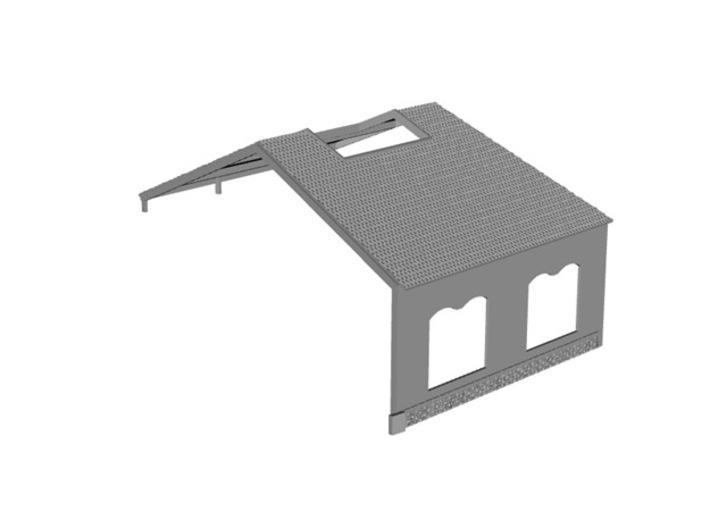 NRot10 - Railway roundhouse 3d printed