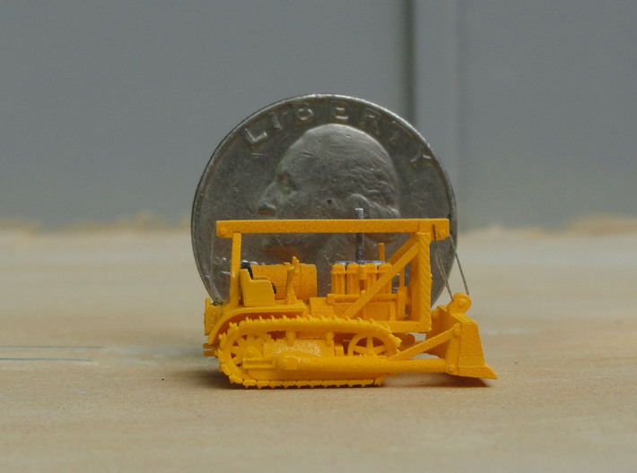 1931 Caterpillar Sixty track tractor with a LeTour 3d printed