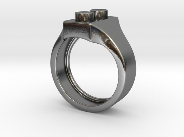 Brick Ring Simple 3d printed 