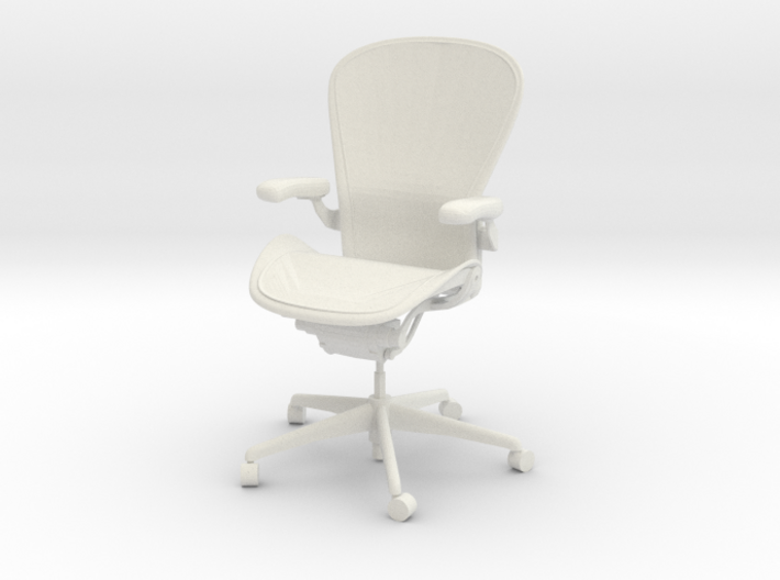 Herman Miller Aeron Chair Lumbar Support 1:6 Scale 3d printed