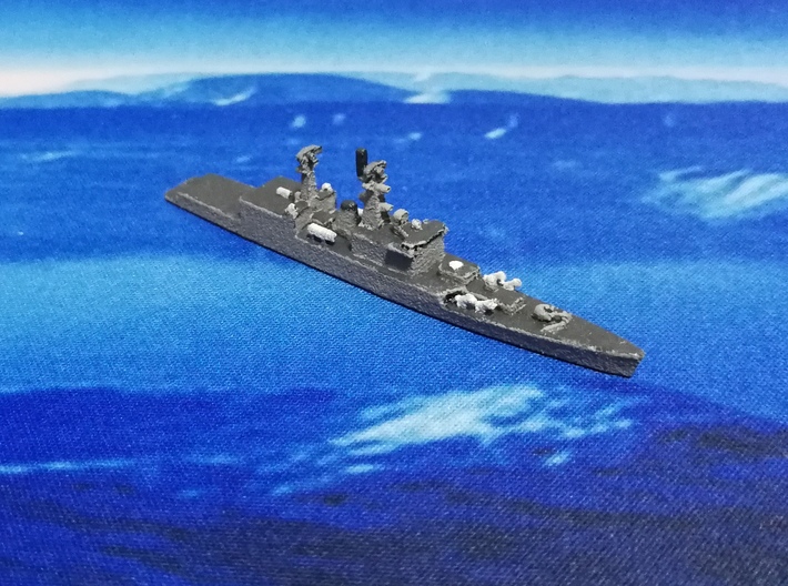 Brahmaputra-class frigate, 1/1800 3d printed Painted Sample