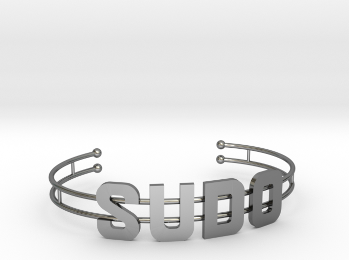 SUDO bracelet 3d printed