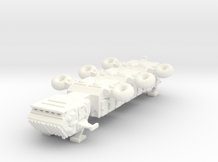 6mm Freighter with landing gear 3d printed