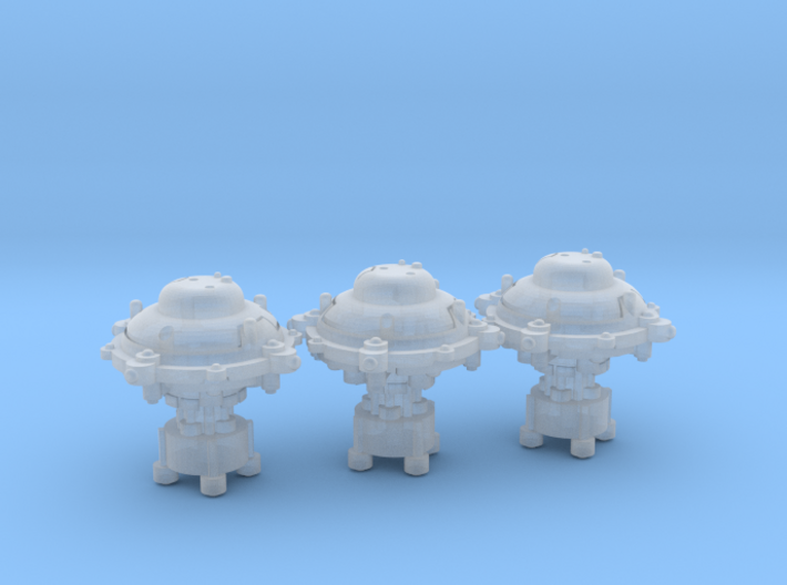 Orbital core modules (3) 3d printed