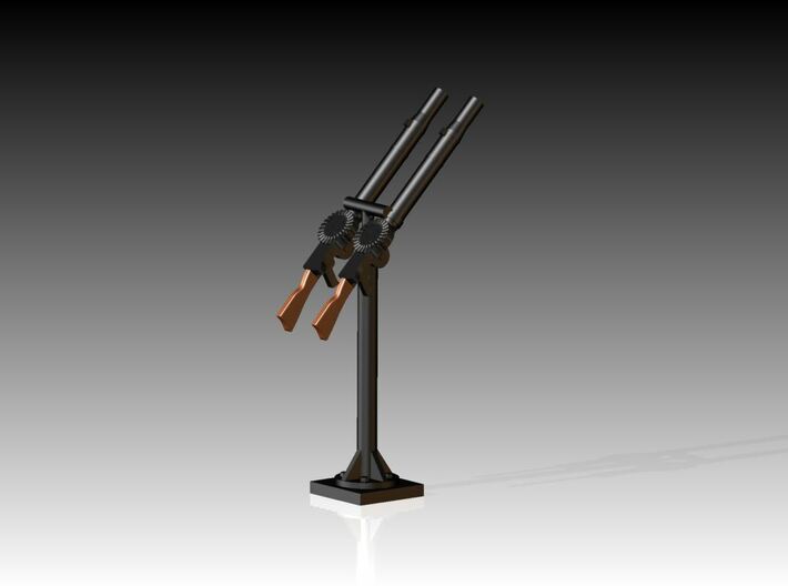 1 x Twin Lewis Gun in AA position 1/35 3d printed