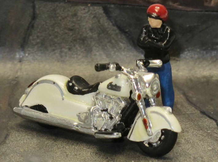 Indian Chief  Dark Horse  2016  1:87 HO  3d printed 