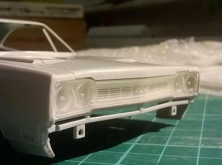 1/25 1968 Plymouth GTX Grill 3d printed printed sample