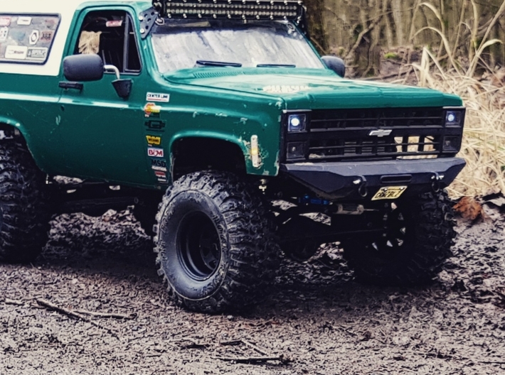 Chevy K30 M1008 Grill for RC4WD Blazer or Vaterra 3d printed