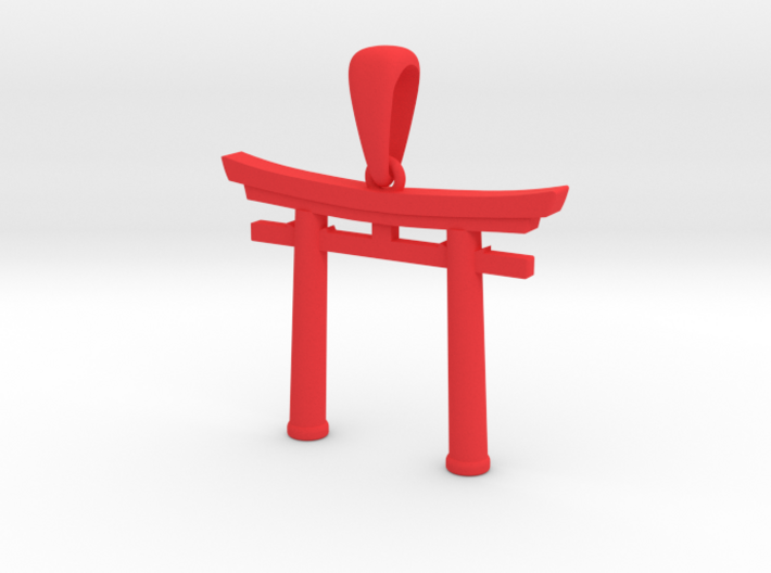 shinto torii amulet 3d printed