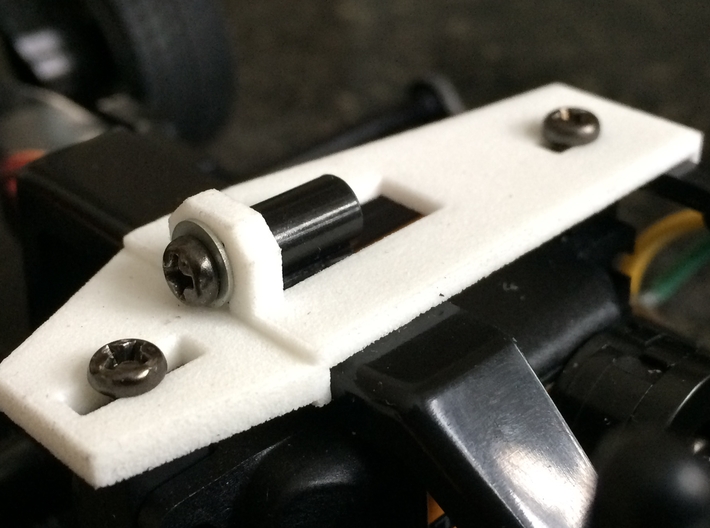 Tamiya M Chassis M-03 &amp; FF-02 Servo Support Plate 3d printed