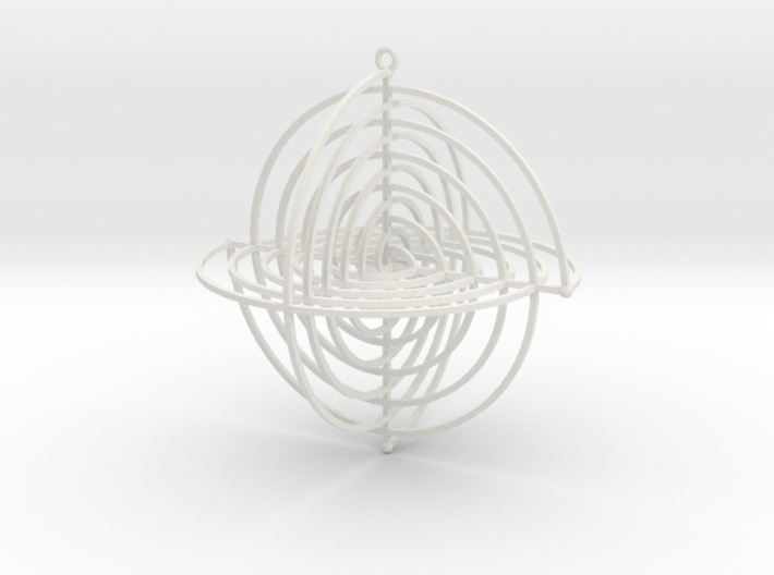 Orthogonal Spirals 3d printed