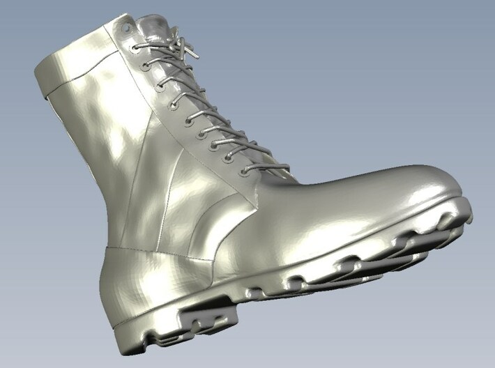 1/24 scale military boots A x 18 pairs 3d printed 