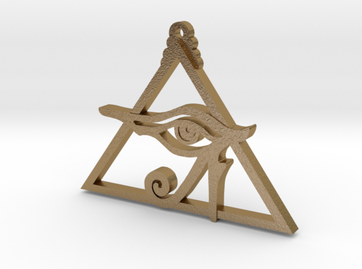 Eye of Ra Pyramid 3d printed