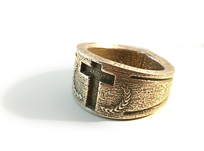 Crusader's Ring 3d printed