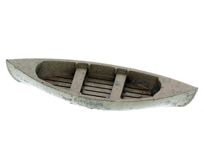 Double Ender Rowboat HO Scale 3d printed HO Classic Rowboat