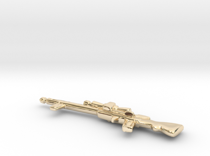 Snowtrooper Dengar Rifle Custom 3d printed