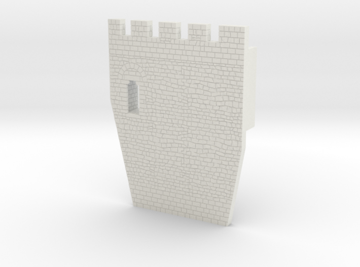 HOF033  - Castle wall 3 3d printed 