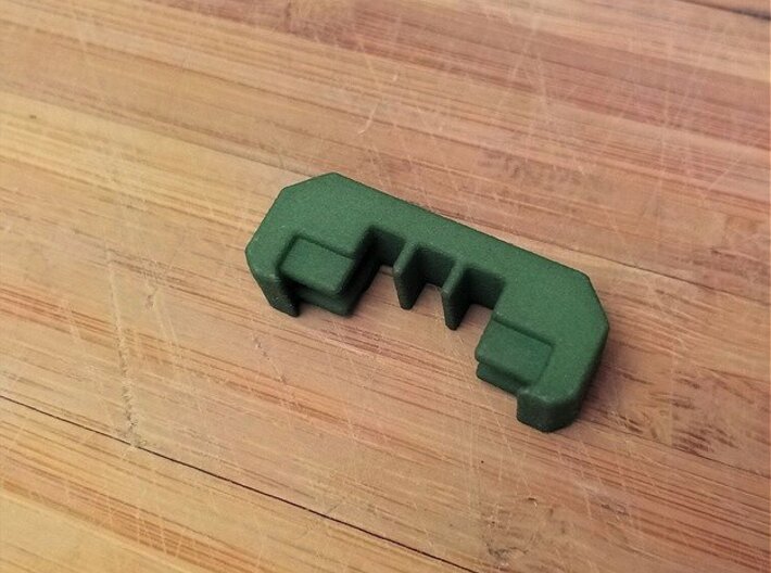 1 Slot Modular Picatinny Wire Clip Rail Cover 3d printed 