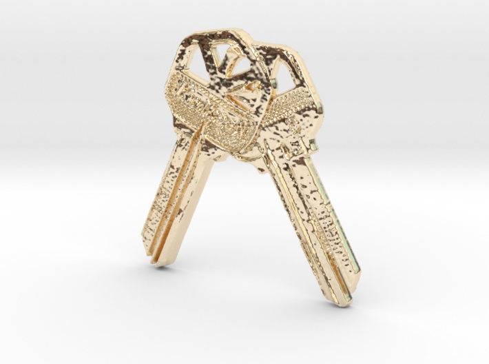 House Keys Pendent 3d printed