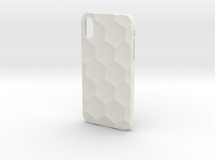 iPhone X case_Hexagon 3d printed