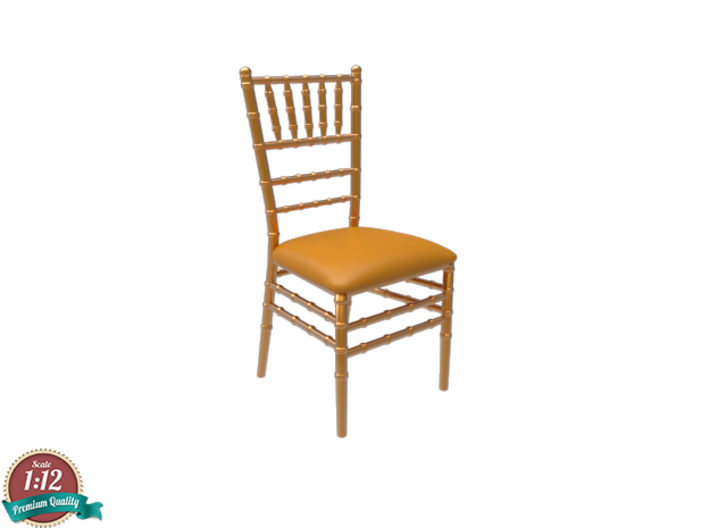 Miniature Chiavari Chair - Giuseppe Gaetano 3d printed Miniature Chiavari Chair - Giuseppe Gaetano Descalzi