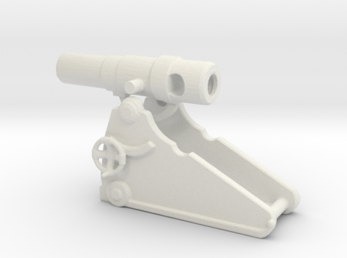 russian heavy 8 inch cannon m 1877 1/200 3d printed