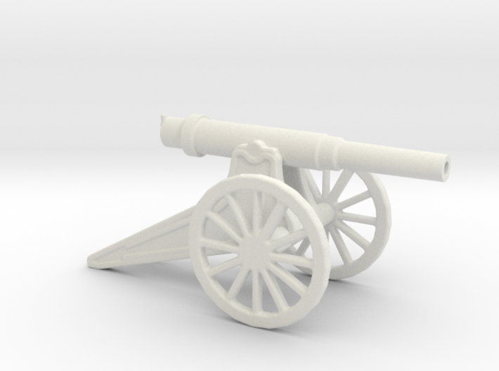 152mm 120 Pood M1877 Siege Gun 1/56 3d printed