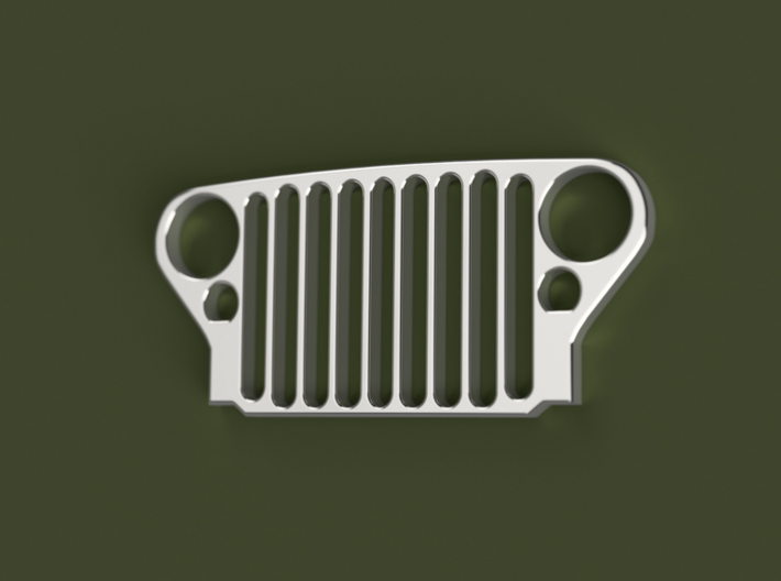 Willys MB / Ford GPW JEEP Grill 3d printed