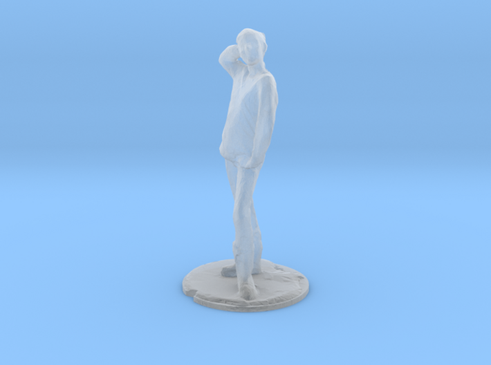 G scale standing woman 2 3d printed This is a render not a picture