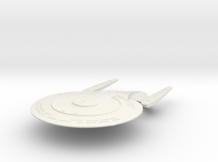 Andromeda class Cruiser 10.8&quot; long 3d printed