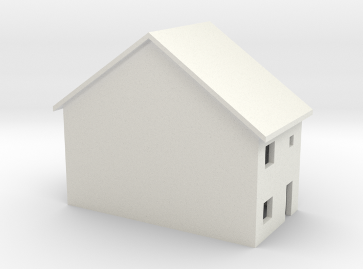 1/400 English style home 3d printed