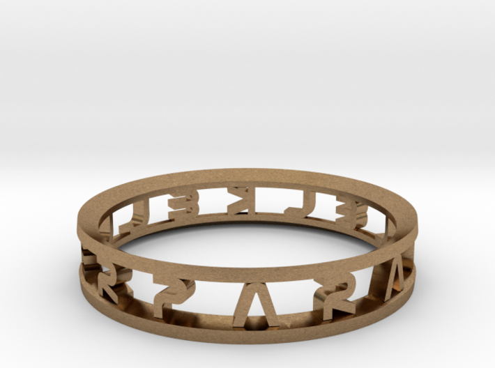 Parallelkeller Ring &quot;Round'N'Round&quot; Intense 3d printed