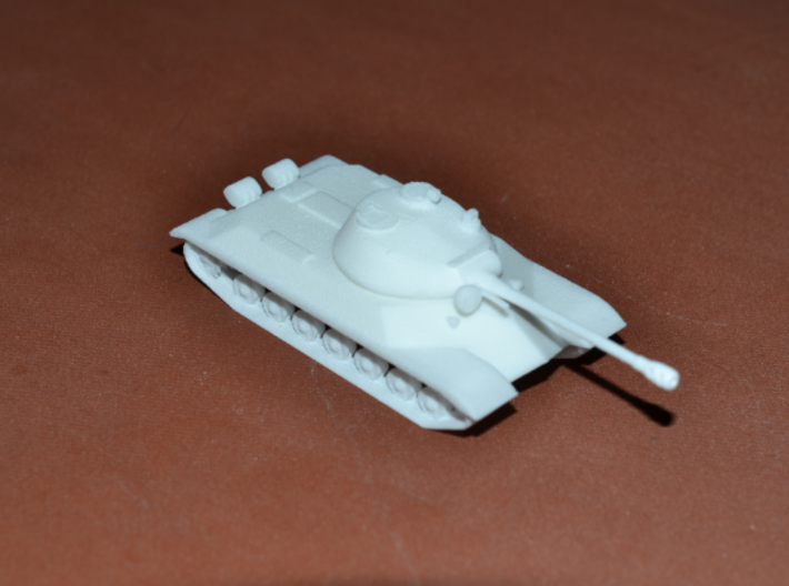 1/100 T-10 Heavy Tank 3d printed The photos are all of an earlier version. I've made quite a few minor changes to this model since initially releasing it.