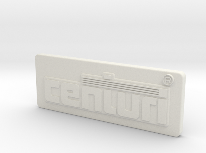 Centuri Coin Door Tag (shelled on backside) 3d printed