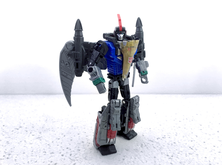 POTP Swoop G1 Styled Missiles 3d printed Painted model shown