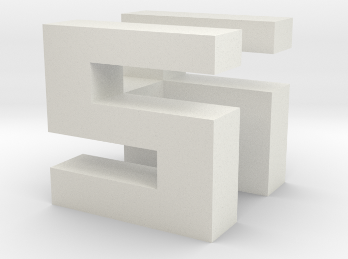 EGB-CSH Proto cube 3d printed