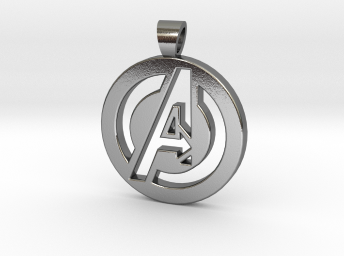Avengers [pendant] 3d printed