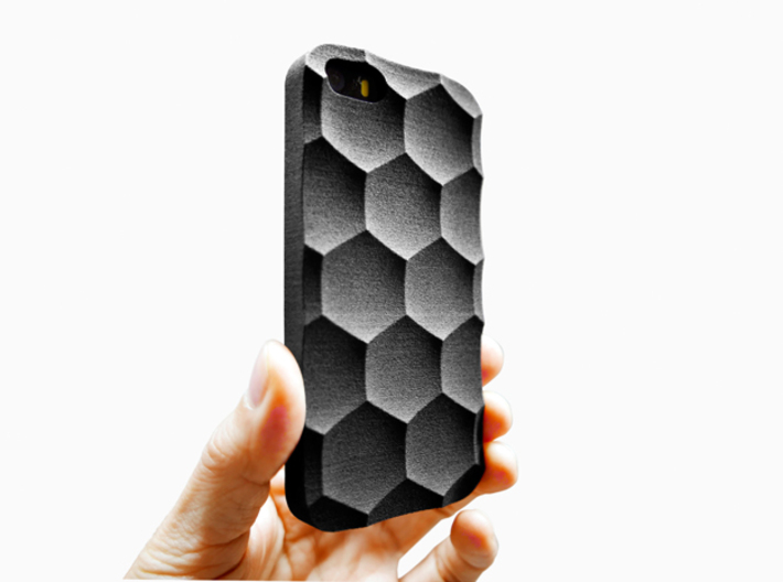 iPhone SE/5S Case_Hexagon 3d printed