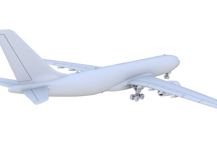 1:500 - A330-200 with Trent Engines [Sprue] 3d printed 