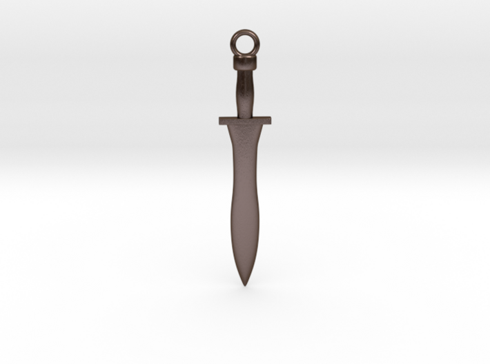 Greek Xiphos Sword Pendant/Keychain 3d printed