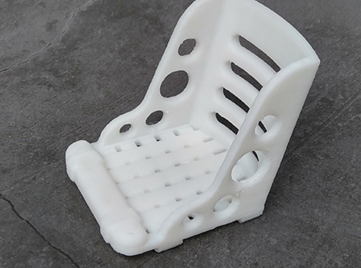 1/10 scale HOT ROD SEAT 3d printed 